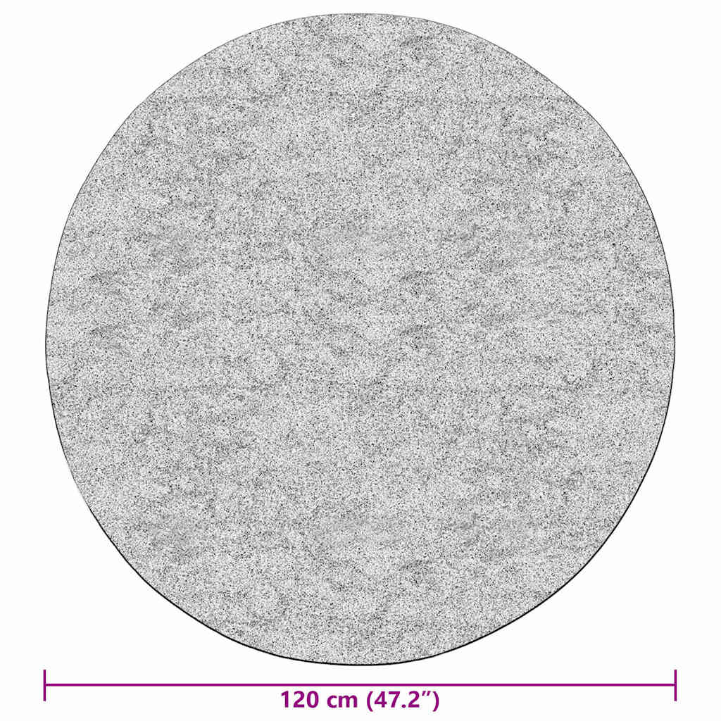 Teppich Waschbar Grau φ120 cm
