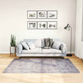 Teppich Waschbar Grau 120x180 cm
