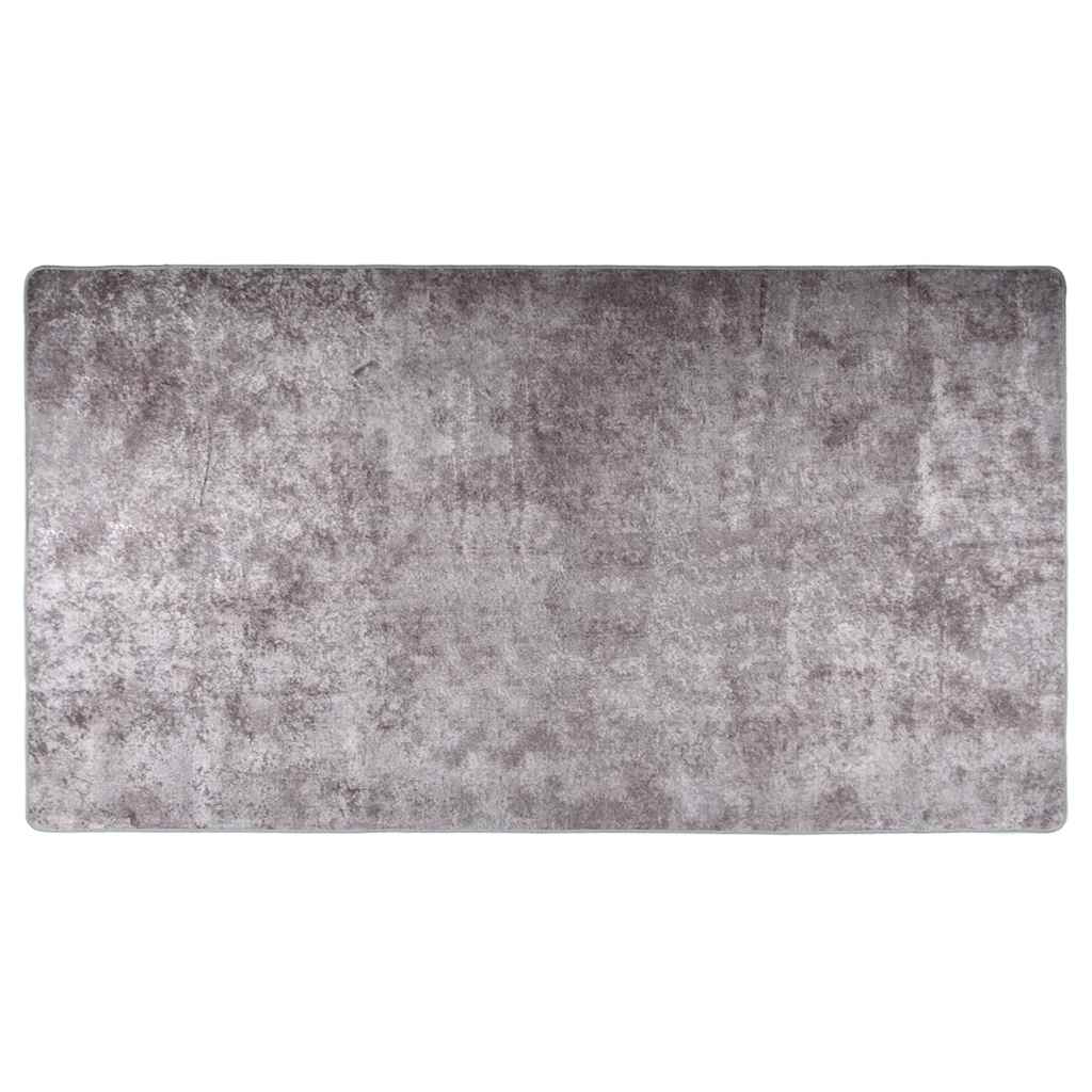 Teppich Waschbar Grau 190x300 cm