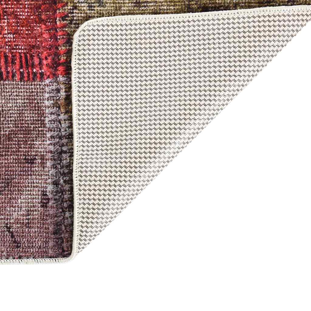 Teppich Waschbar Patchwork Mehrfarbig 120x180 cm