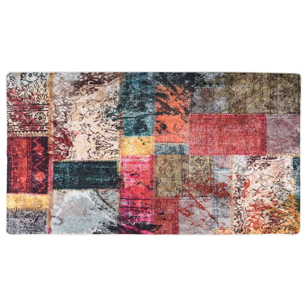 Teppich Waschbar Patchwork Mehrfarbig 190x300 cm
