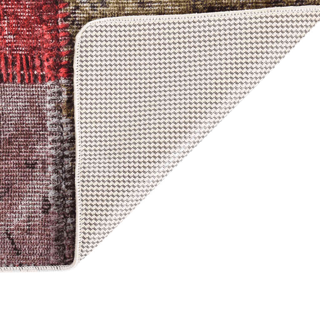 Teppich Waschbar Patchwork Mehrfarbig 190x300 cm