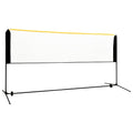 Badmintonnetz Verstellbar 300x103x94-158 cm Metall