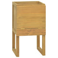 Badschrank 41x40x75 cm Massivholz Teak