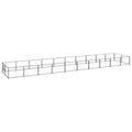 Hundezwinger Schwarz 20 m² Stahl