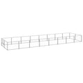Hundezwinger Silbern 16 m² Stahl