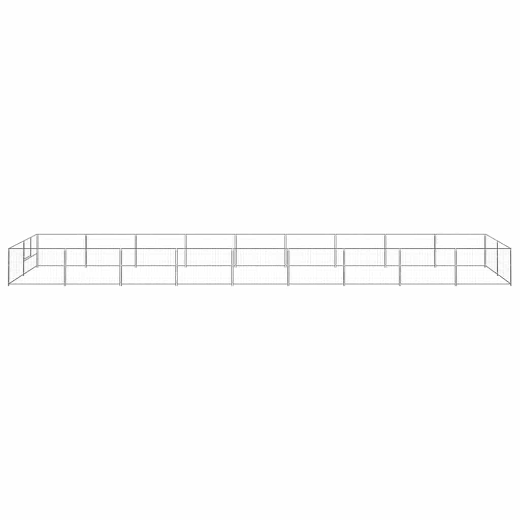 Hundezwinger Silbern 18 m² Stahl