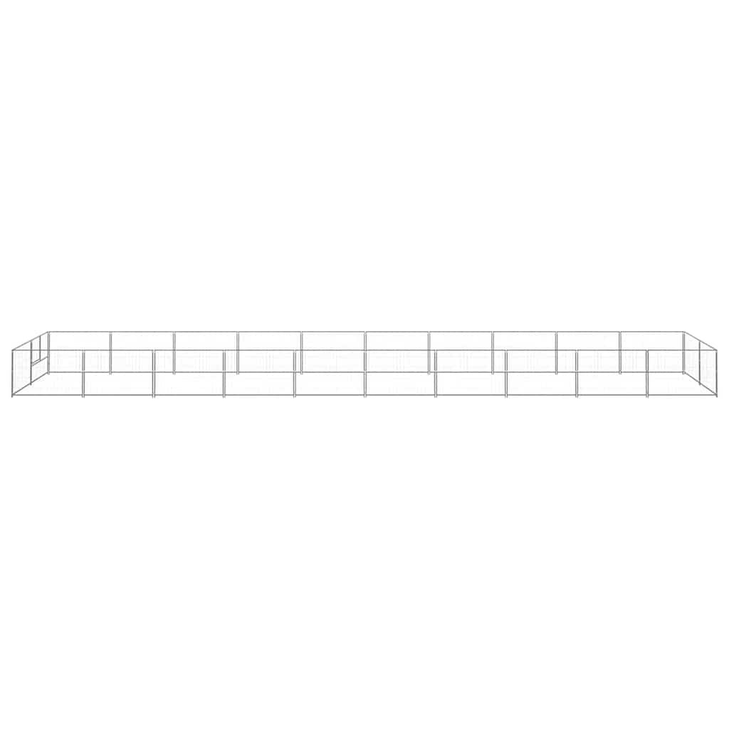 Hundezwinger Silbern 20 m² Stahl