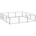 Hundezwinger Silbern 9 m² Stahl