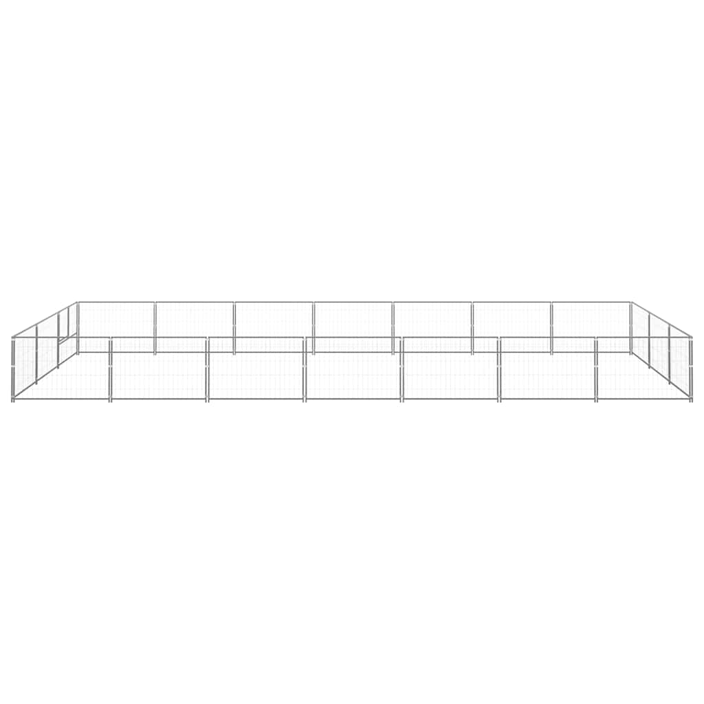 Hundezwinger Silbern 21 m² Stahl