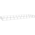 Hundezwinger Silbern 30 m² Stahl