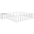 Hundezwinger Silbern 25,41 m² Stahl
