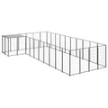 Hundezwinger Schwarz 13,31 m² Stahl