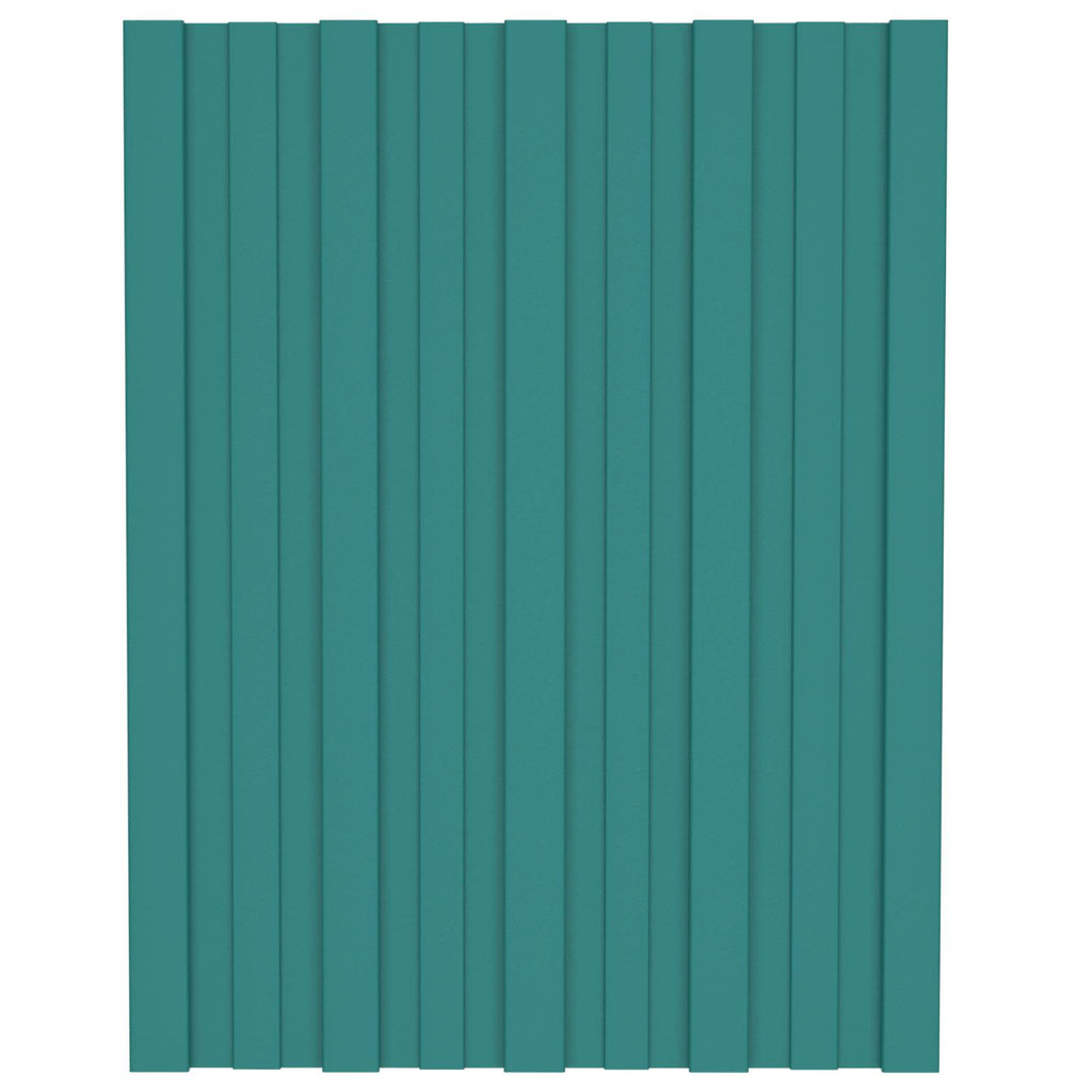 Dachpaneel 36 pcs Grün 60 x 45 cm Verzinkter Stahl