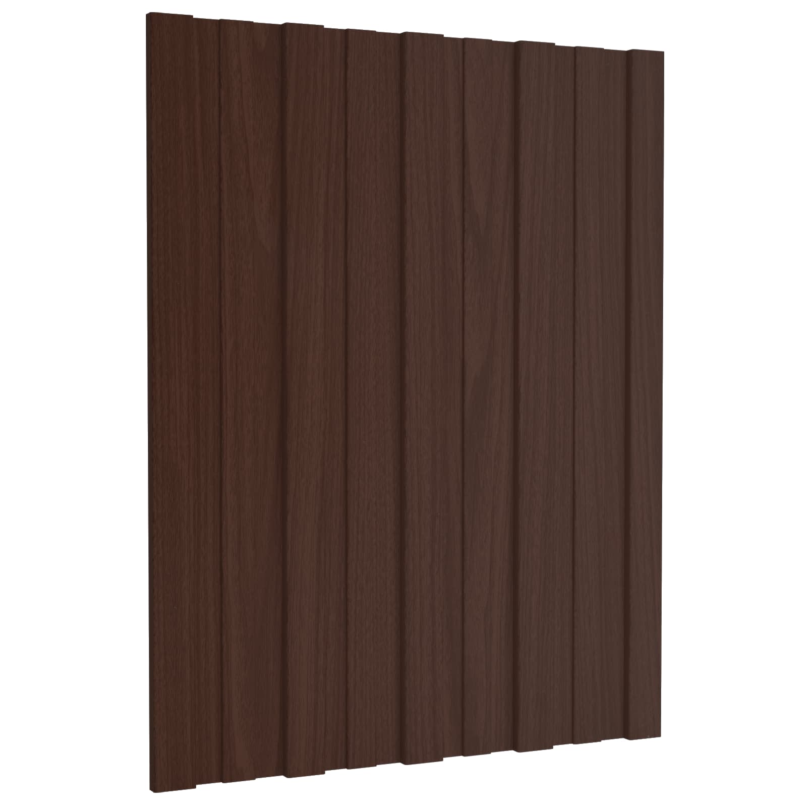 Dachpaneel 36 pcs Braun 60 x 45 cm Verzinkter Stahl