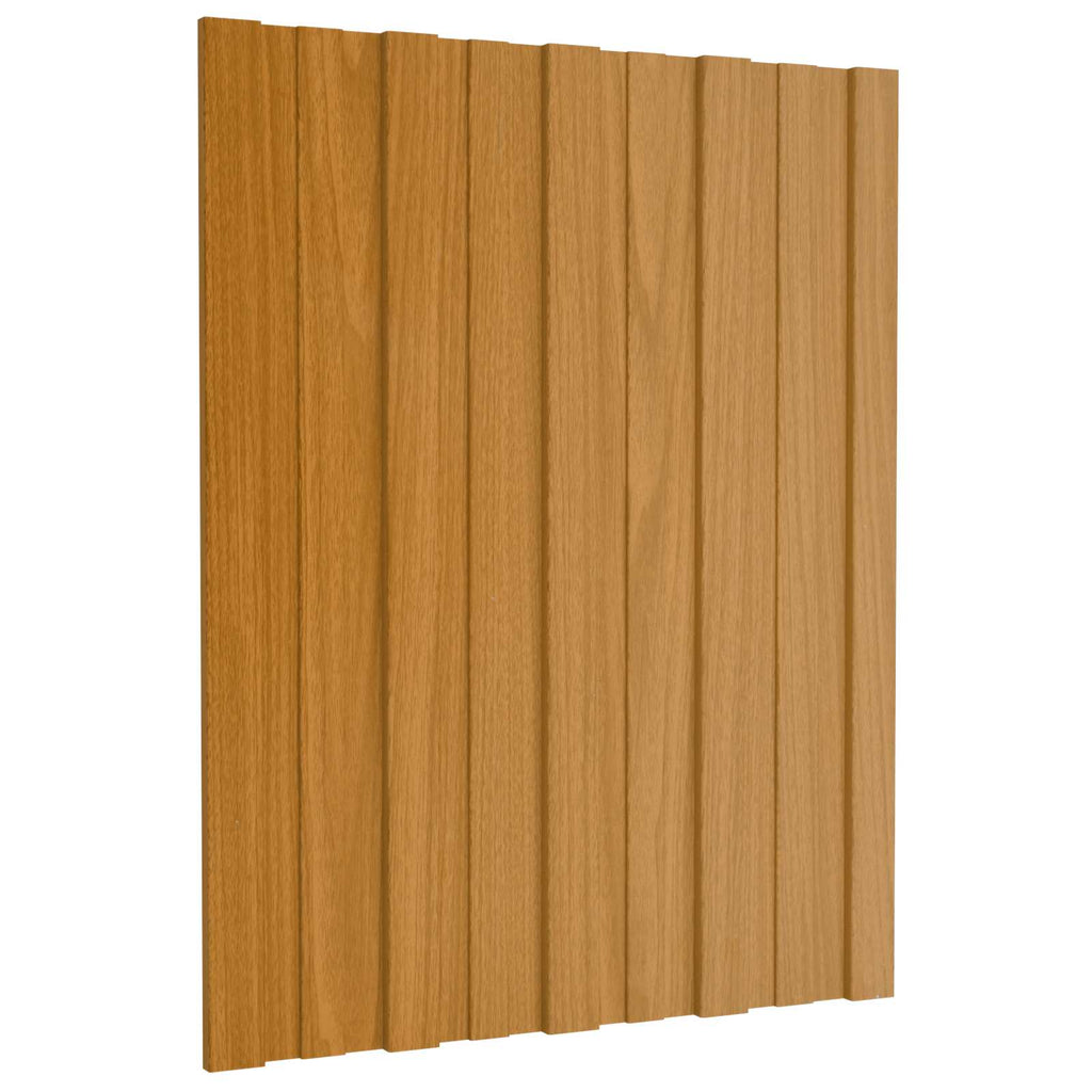 Dachpaneel 12 pcs Natur 60 x 45 cm Verzinkter Stahl