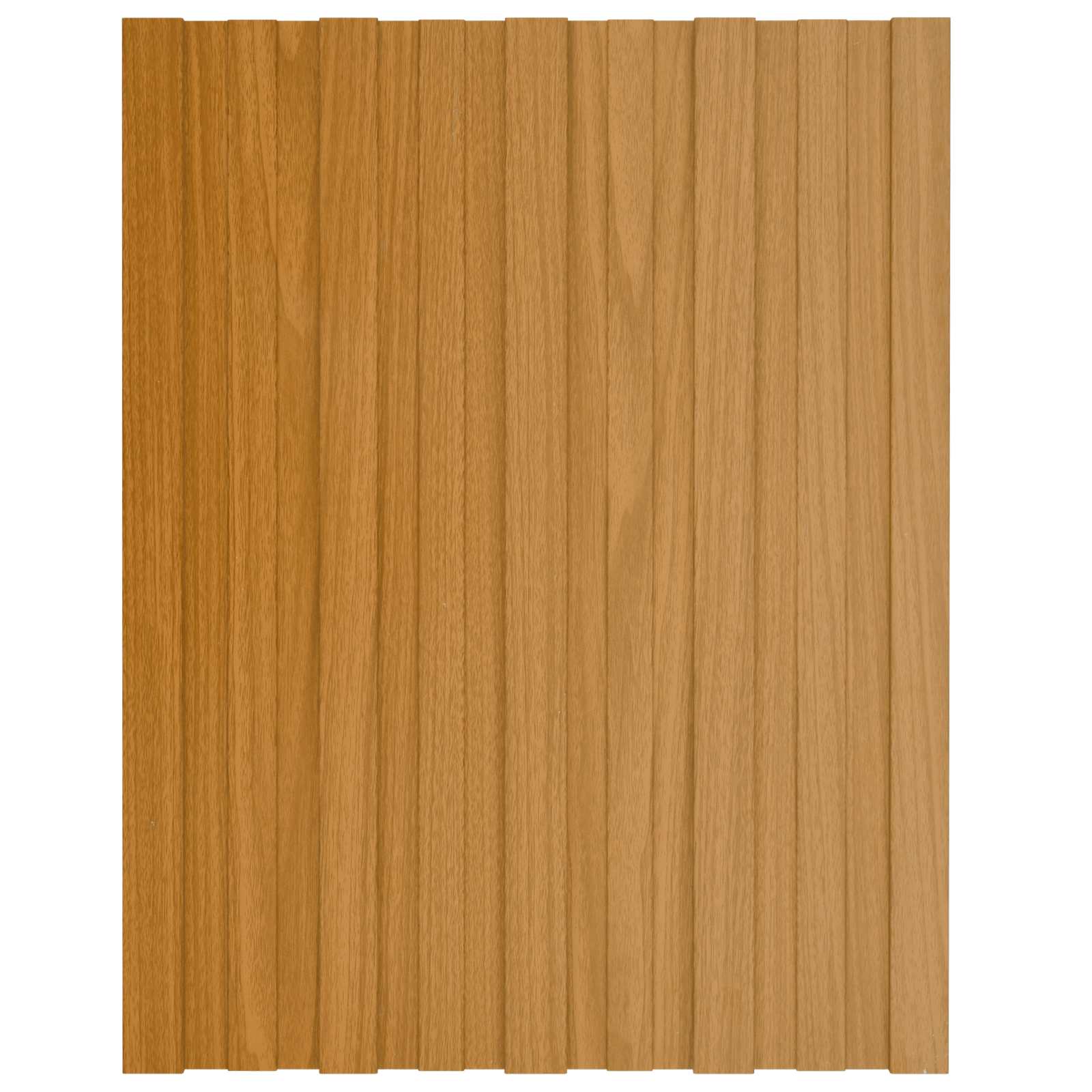 Dachpaneel 12 pcs Natur 60 x 45 cm Verzinkter Stahl