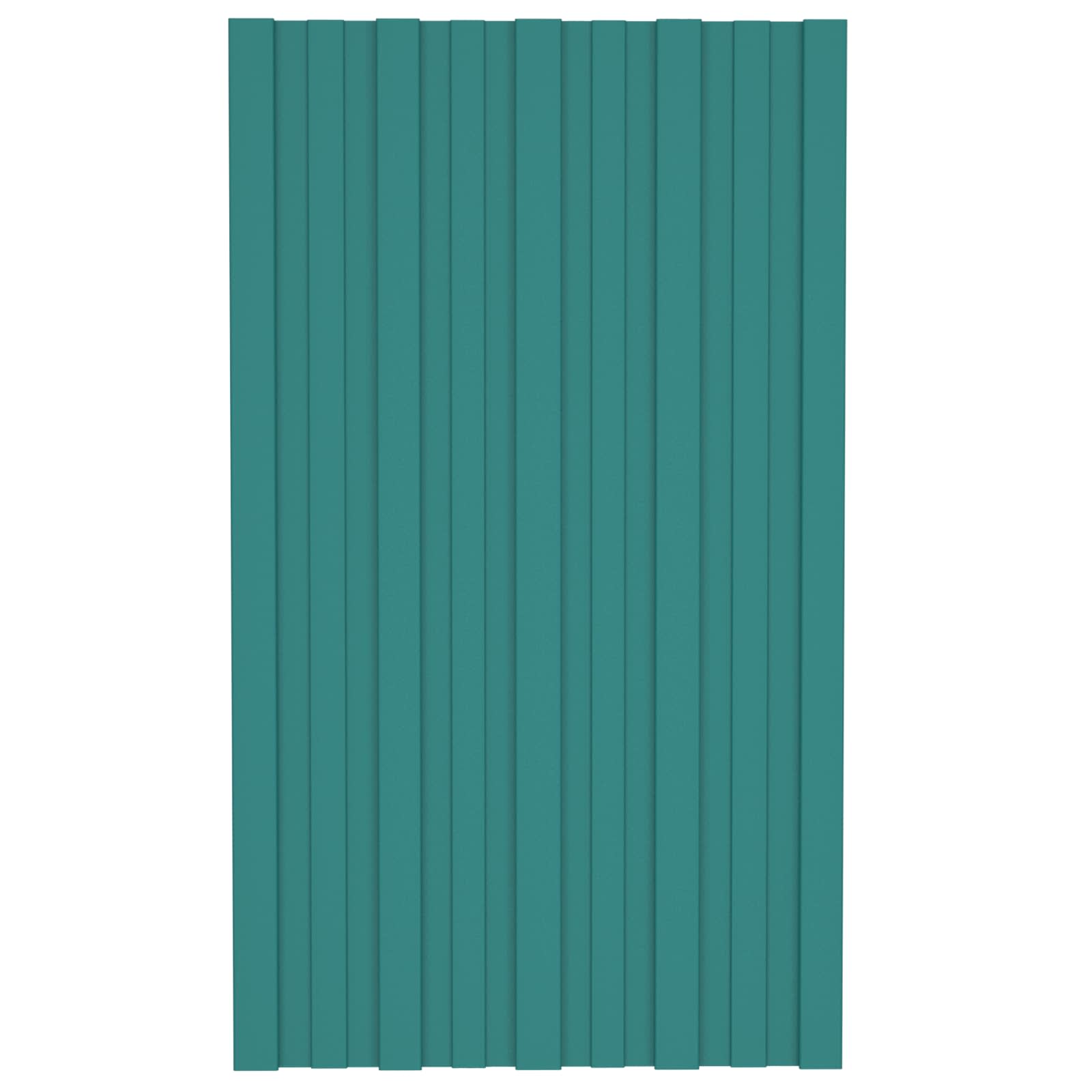 Dachpaneel 36 pcs Grün 80 x 45 cm Verzinkter Stahl