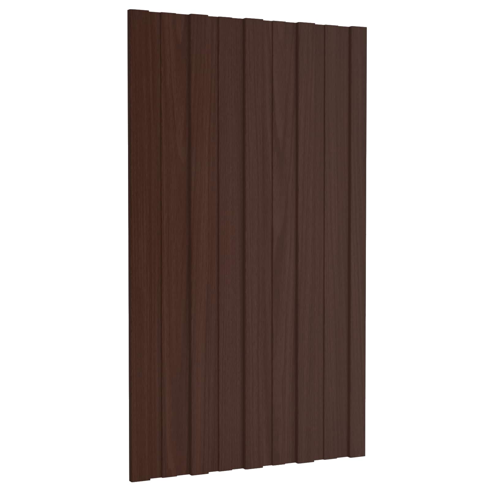 Dachpaneel 36 pcs Braun 80 x 45 cm Verzinkter Stahl