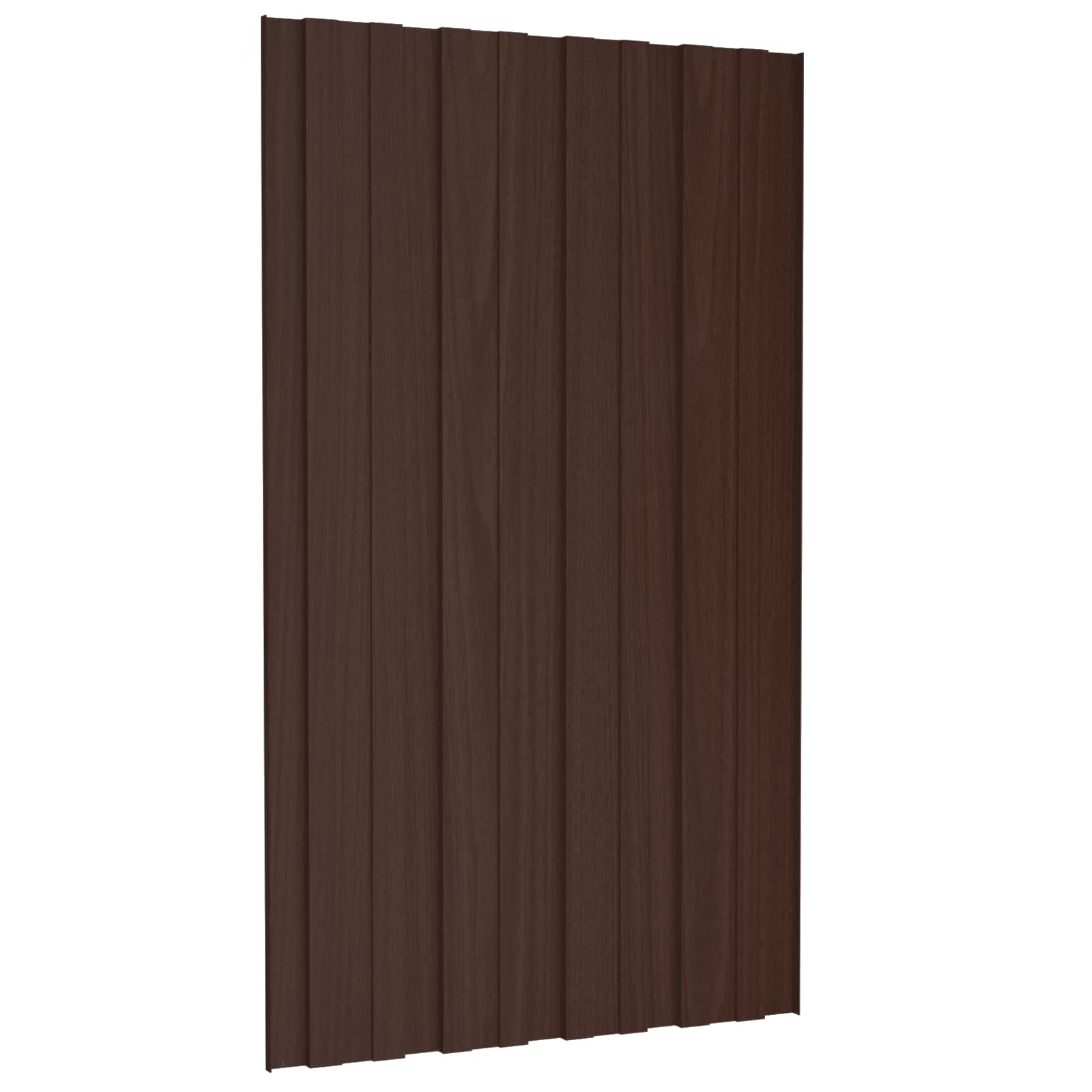 Dachpaneel 36 pcs Braun 80 x 45 cm Verzinkter Stahl