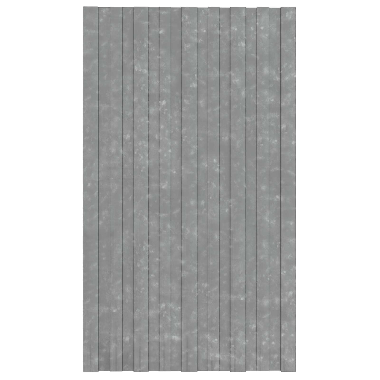 Dachpaneel 12 pcs Silber 80 x 45 cm Verzinkter Stahl