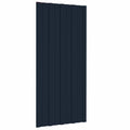 Dachpaneel 12 pcs Anthrazit 100 x 45 cm Verzinkter Stahl