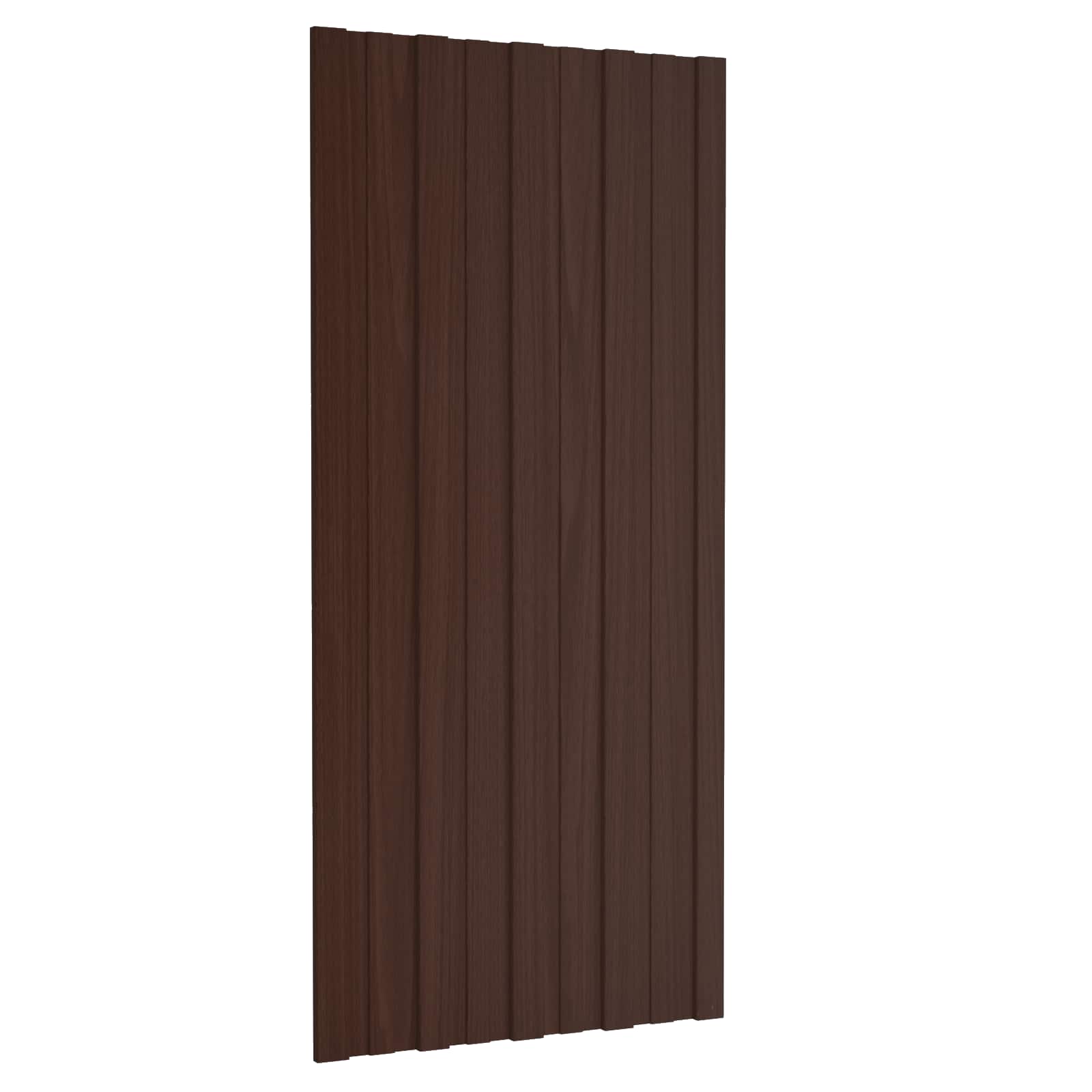 Dachpaneel 36 pcs Braun 100 x 45 cm Verzinkter Stahl