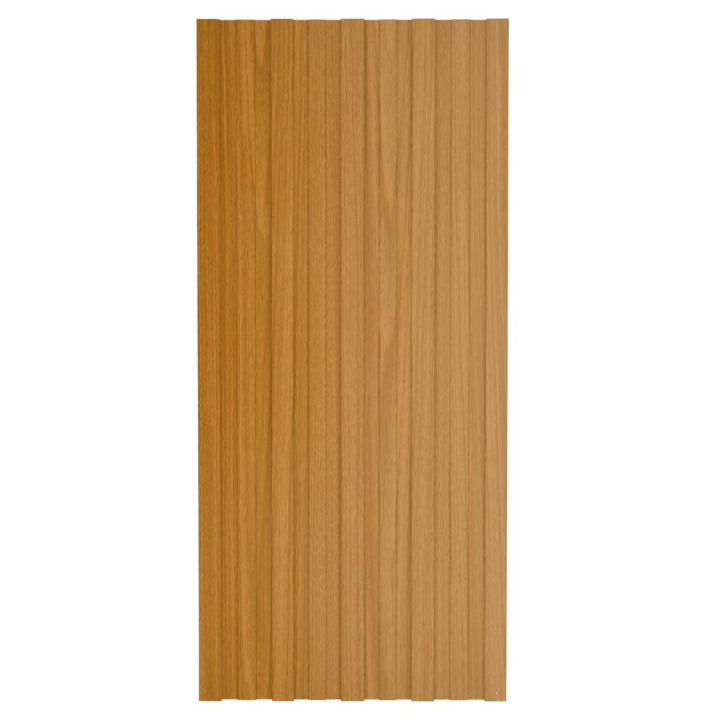 Dachpaneel 12 pcs Natur 100 x 45 cm Verzinkter Stahl