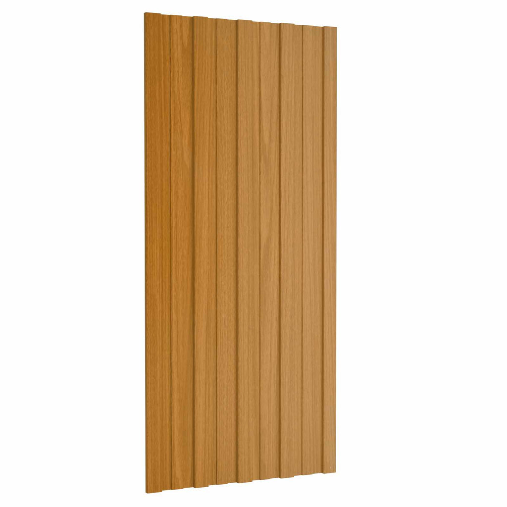 Dachpaneel 36 pcs Natur 100 x 45 cm Verzinkter Stahl