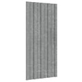 Dachpaneel 12 pcs Silber 100 x 45 cm Verzinkter Stahl