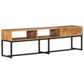 TV-Schrank 160x30x45 cm Massivholz Akazie