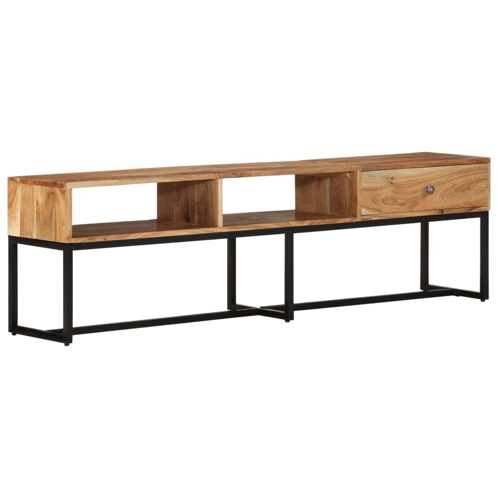 TV-Schrank 160x30x45 cm Massivholz Akazie
