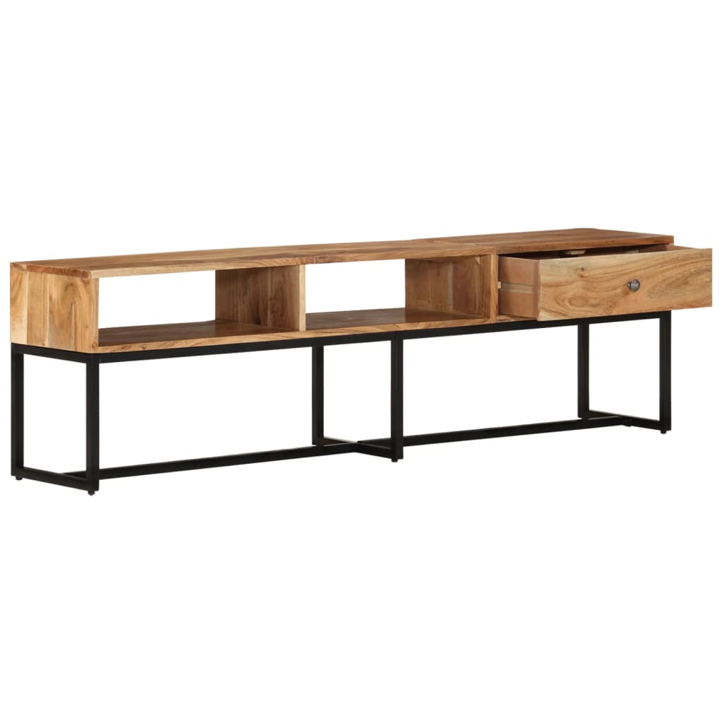 TV-Schrank 160x30x45 cm Massivholz Akazie