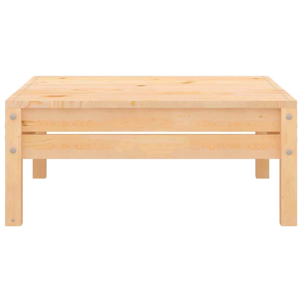9-tlg. Garten-Lounge-Set Kiefer Massivholz