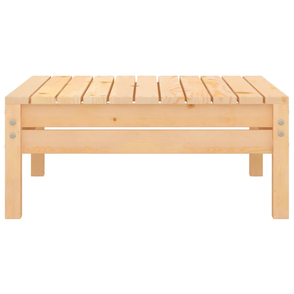 9-tlg. Garten-Lounge-Set Kiefer Massivholz