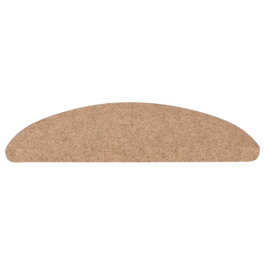Stufenmatten Selbstklebend 15 Stk. 56x17x3 cm Beige