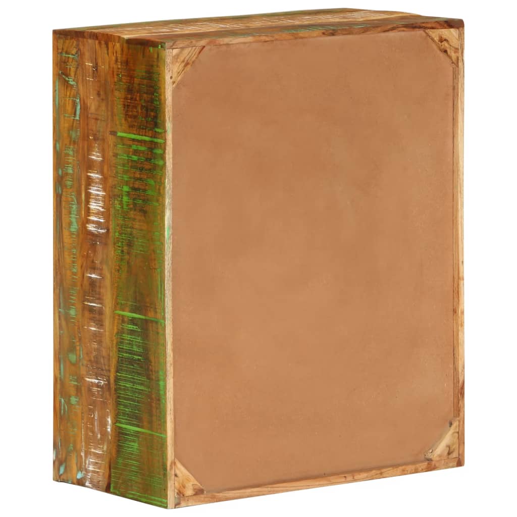 Schubladenschrank Mehrfarbig 60x33x75 cm Altholz Massiv