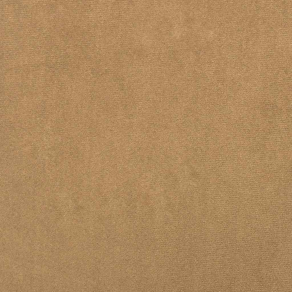 Esszimmerstühle 4 Stk. Drehbar Braun Samt