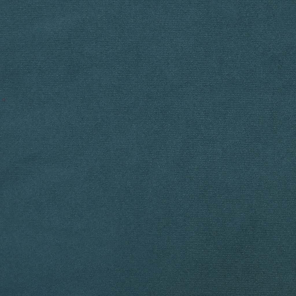 Esszimmerstühle 6 Stk. Drehbar Blau Samt