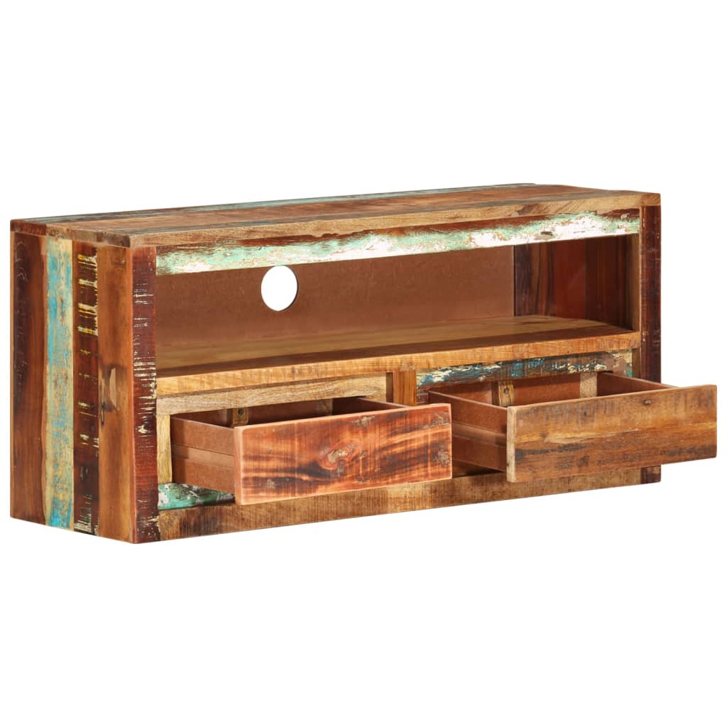 TV-Schrank 88x30x40 cm Altholz Massiv