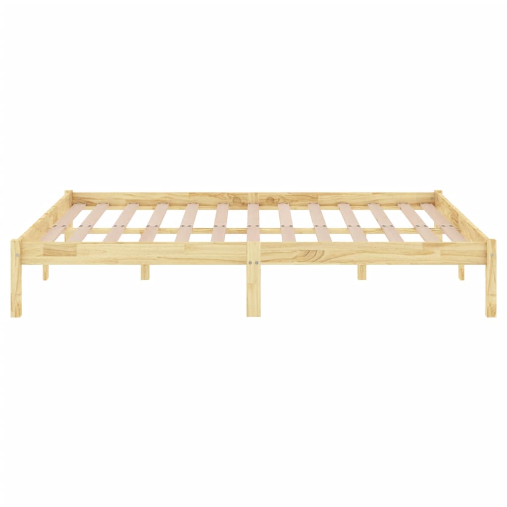 Massivholzbett Kiefernholz 200x200 cm