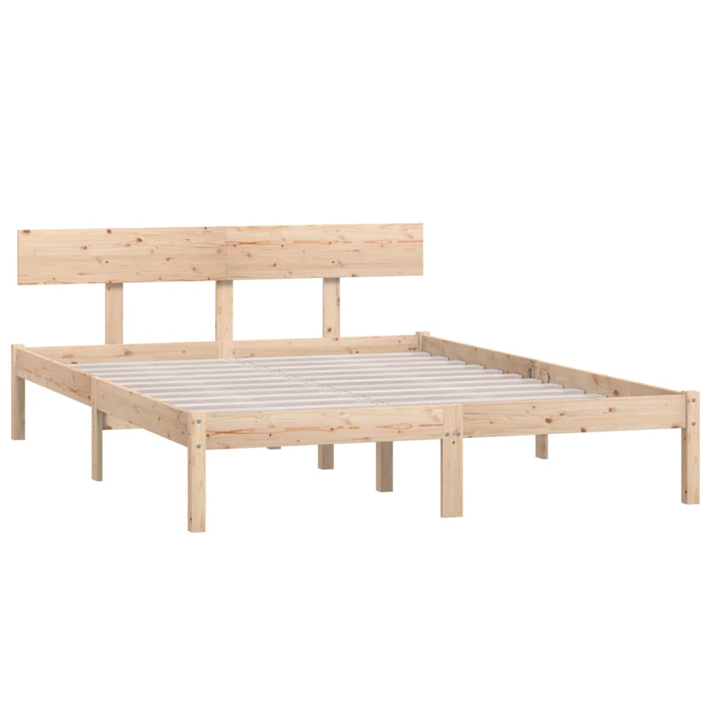 Massivholzbett ohne Matratze 160x200 cm