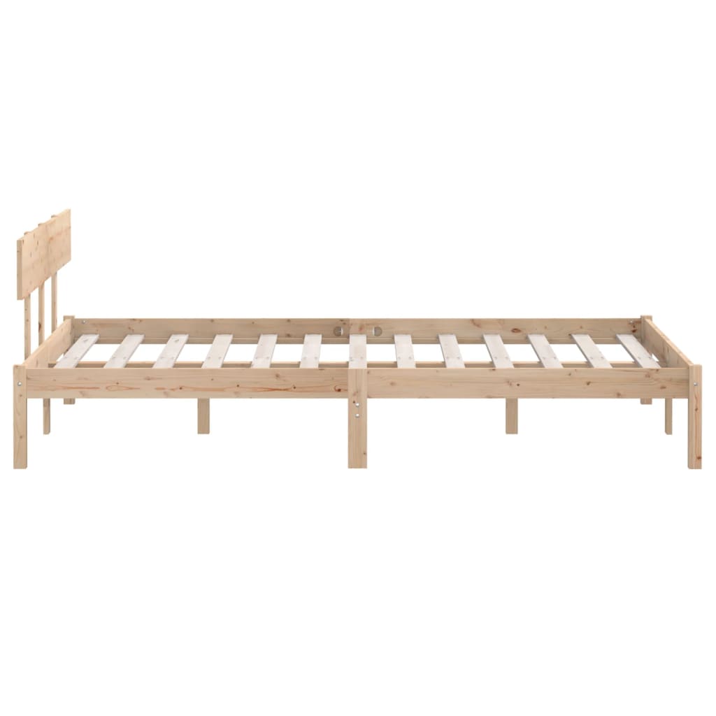 Massivholzbett ohne Matratze 160x200 cm