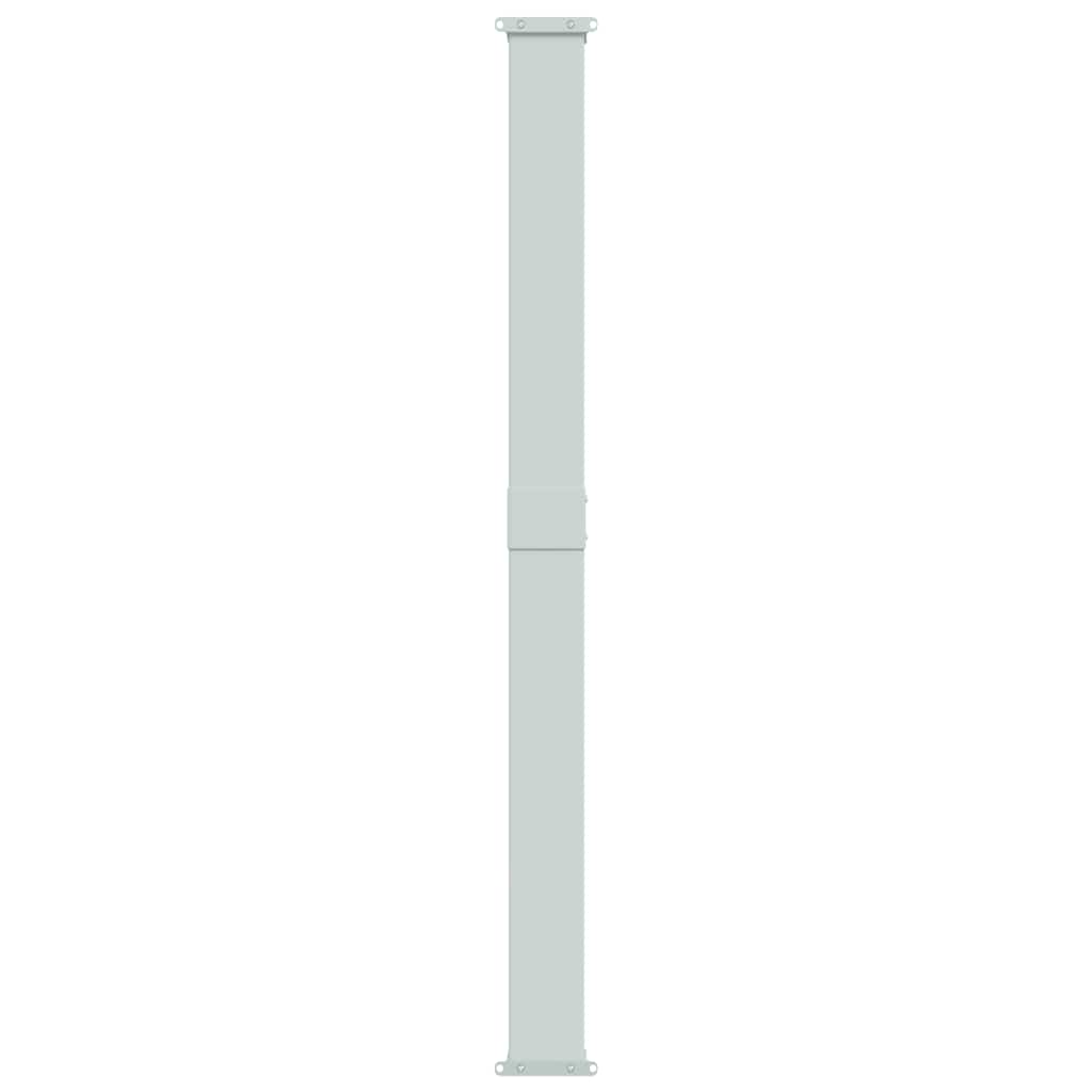 Seitenmarkise Ausziehbar 180x600 cm Grau