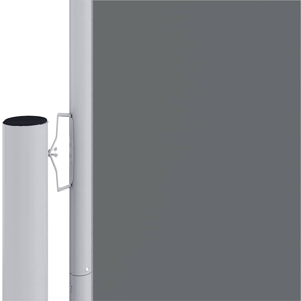Seitenmarkise Ausziehbar Anthrazit 160x1200 cm