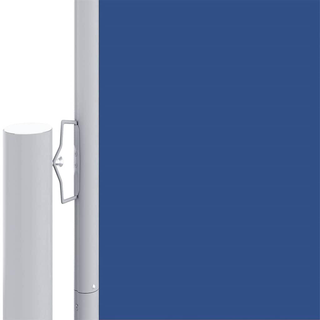 Seitenmarkise Ausziehbar Blau 180x1200 cm