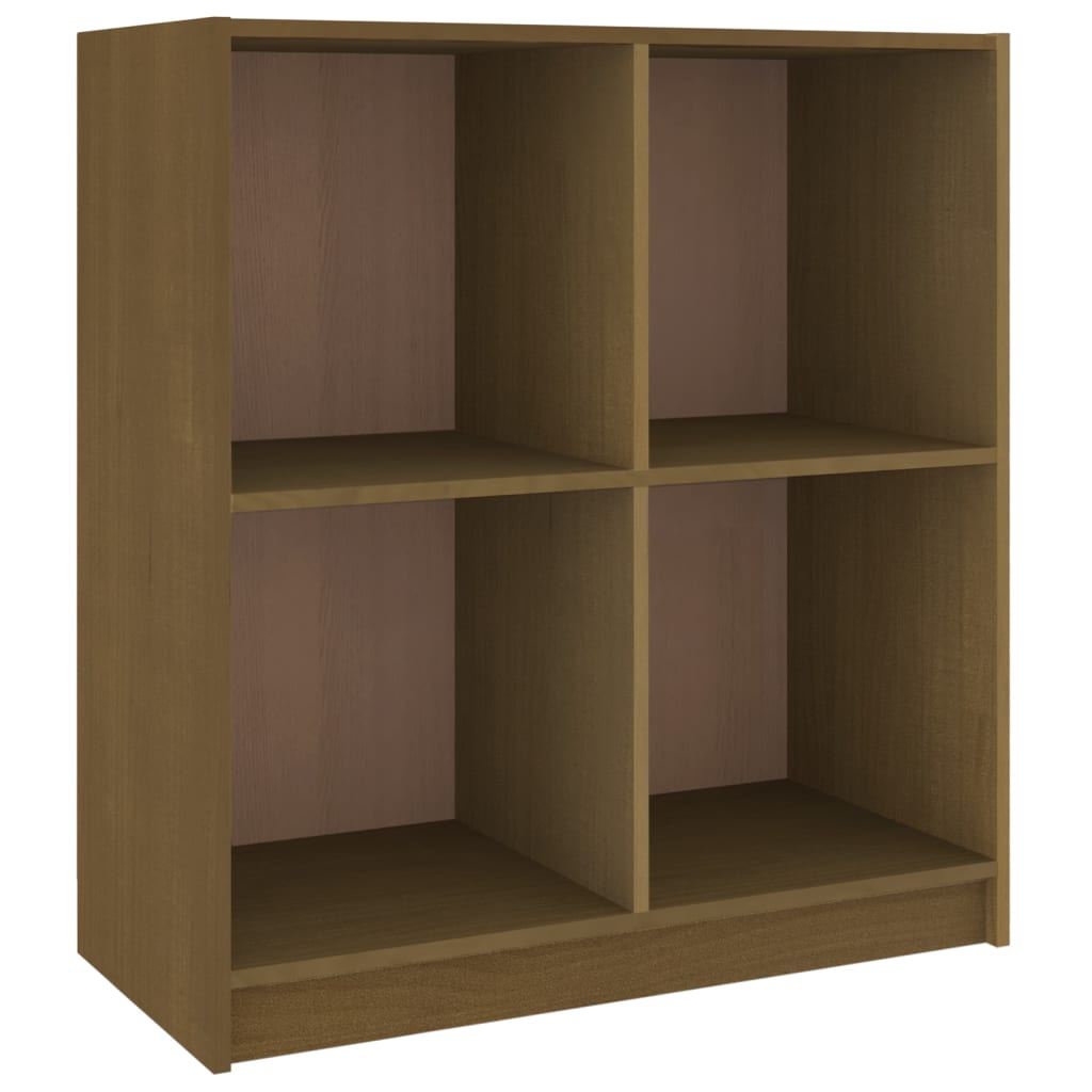 Sideboard Honigbraun 70x33x76 cm Massivholz Kiefer