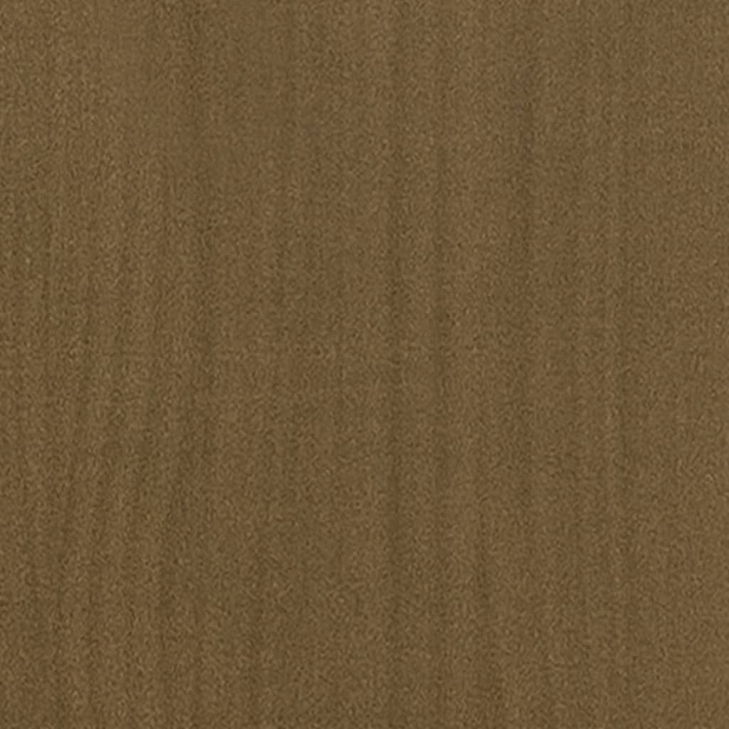 Pflanzkübel Honigbraun 200x50x50 cm Massivholz Kiefer