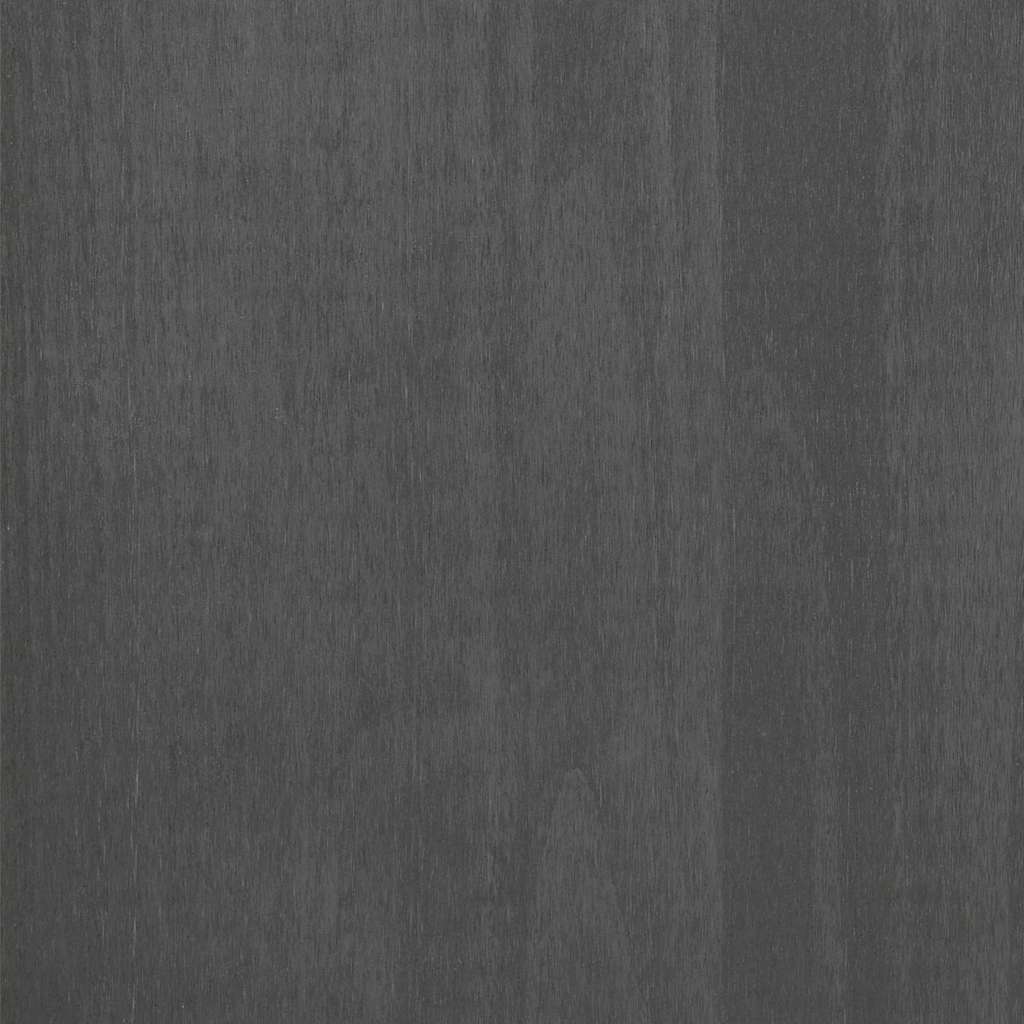 Schreibtisch HAMAR Dunkelgrau 113x50x75 cm Massivholz Kiefer