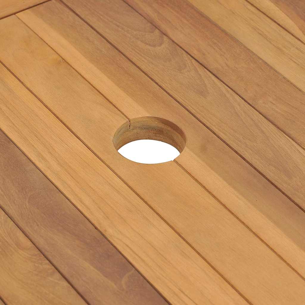 Waschtisch mit Creme Marmorbecken Massivholz Teak